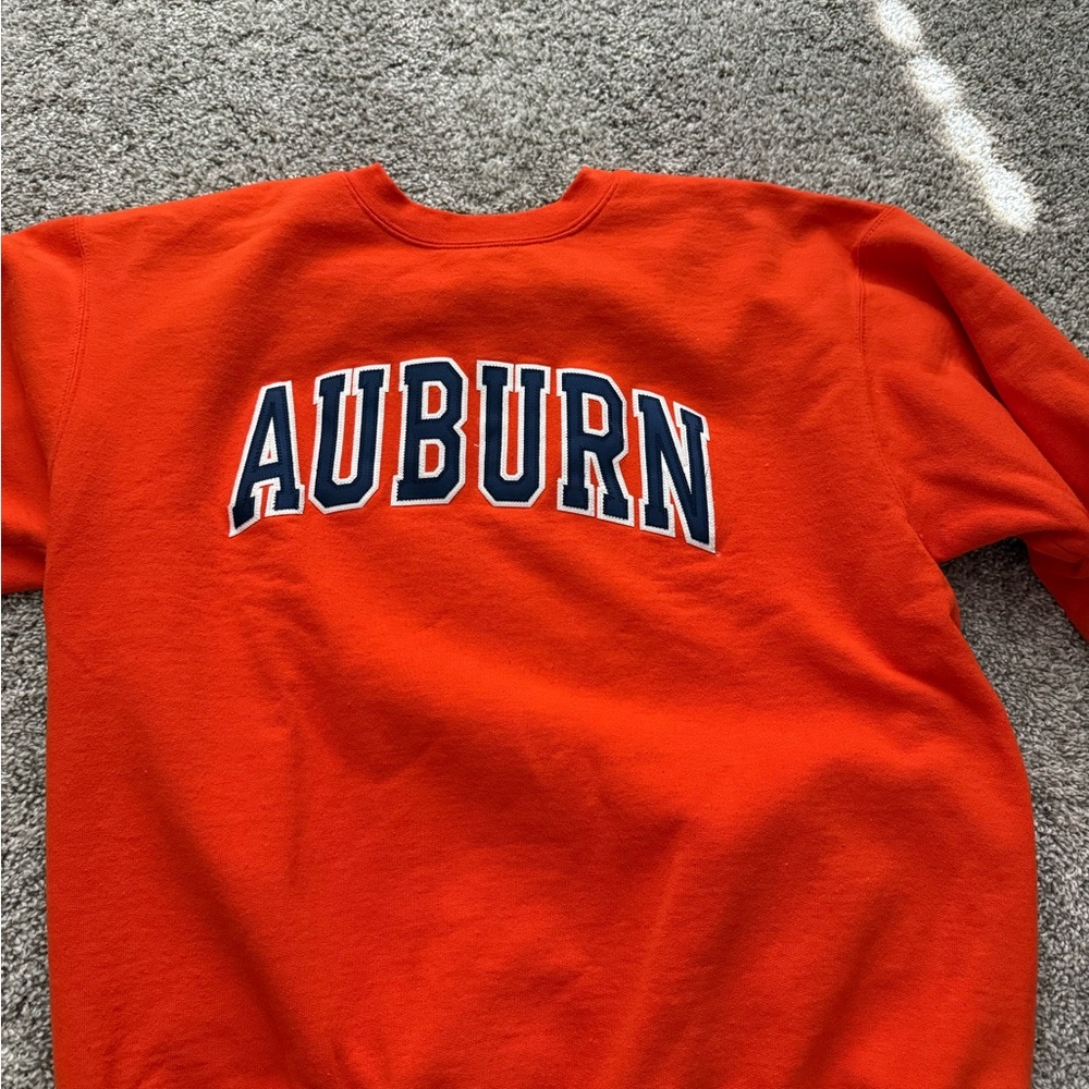 Auburn crewneck champion Orange Sweatshirt